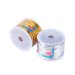 Plastic Wire Twist Ties, with Iron Core, Mixed Color, 4x0.2mm, about 100yards/roll, 2rolls/set