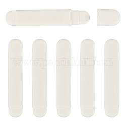 Olycraft 6 pz pennarelli per tessuti in gesso per cucire pennarelli per tessuti lavabili stile penna pennarelli per gesso bianchi per cucire gesso per sarti forniture per cucire strumenti per tessuti marcatura artigianale dettagliata