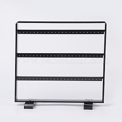 Display pendiente vidrio orgánico, negro, 29x30x2.6 cm