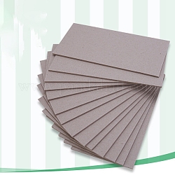 A3 rectangle carton papier livre planche, planche de liants pour la reliure de livres, pour l'artisanat de couverture de livre cartonné diy, grises , 420x297x1.5mm