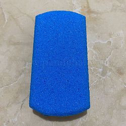 Fußbimsstein, für Füße, Hornhautentferner und Fußschrubber sowie Pediküre-Peeling-Werkzeug, Blau, 100x50x20 mm
