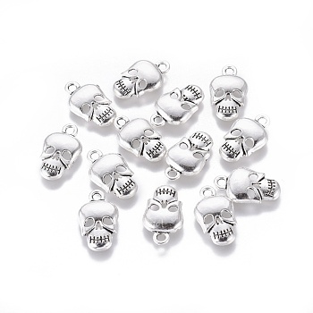 10pcs Tibetan Alloy Metal Beads Carved Round Loose Spacers Antique Silver 17.5mm 