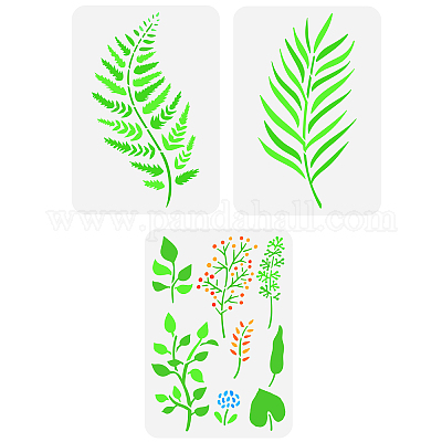 Tree Stencils Small Painting Stencil 6inch Natural Plants Stencils Plastic  Drawing Stencils for Canvas Board Sign