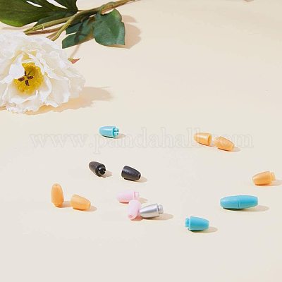 Wholesale PandaHall Elite 60 Sets 5 Color Plastic Breakaway Clasps Safety  Clasp for Rubber Silicone Teething Necklaces for Jewelry Making Accessories  Hole: 2.5mm 