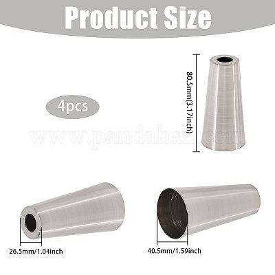 Coupelles de protection pour pieds de table en fer&nbsp;AJEW-WH0816-416C-P-1