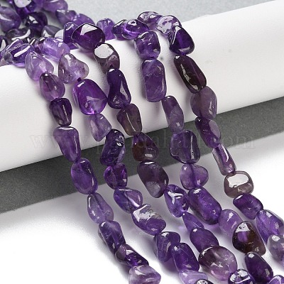 Natürlichen Amethyst Perlen Stränge&nbsp;G-P497-01C-21-1