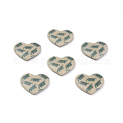 Bedruckte Acryl-Cabochons&nbsp;KY-N015-201-A02-1