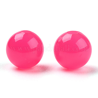 Perle di plastica opache&nbsp;X-KY-T005-6mm-625-1