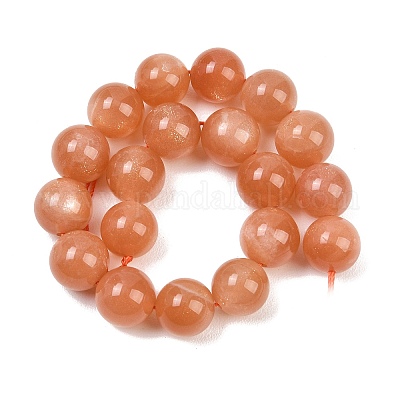 Natürliche sunstone Perlen Stränge&nbsp;G-G342-A04-10.5mm-1