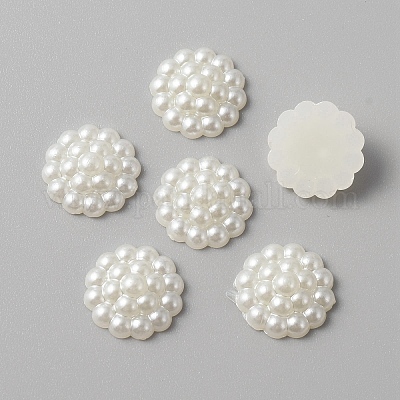 ABS Kunststoffimitation Perle Cabochons&nbsp;KY-WH0045-54A-1