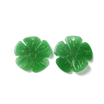 Pendentif jade naturel du Myanmar / jade birman&nbsp;G-E418-94C-1