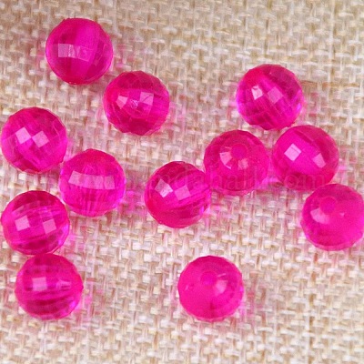 Perles en acrylique transparente&nbsp;TACR-NH0001-A-16-1