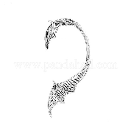 Boucles d'oreilles manchette dragon en alliage DRAG-PW0001-74B-AS-1