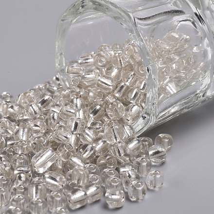 6/0 perles de rocaille en verre SEED-A005-4mm-21-1