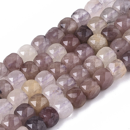 Natural Quartz Beads Strands G-R460-051-1