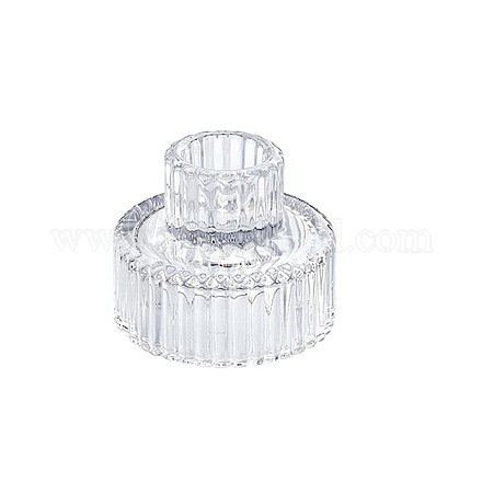 Glass Candlestick Holder CAND-PW0013-49C-02-1