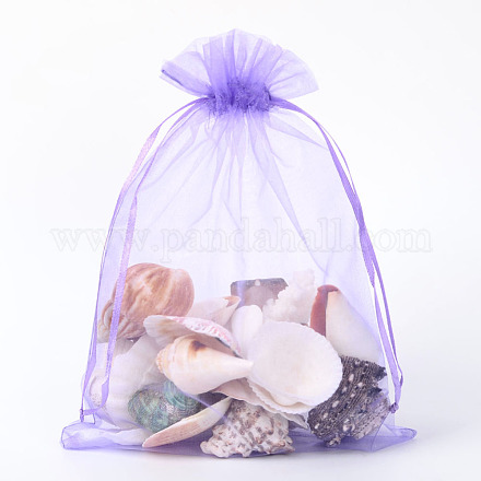 Organza Gift Bags with Drawstring OP-R016-17x23cm-06-1