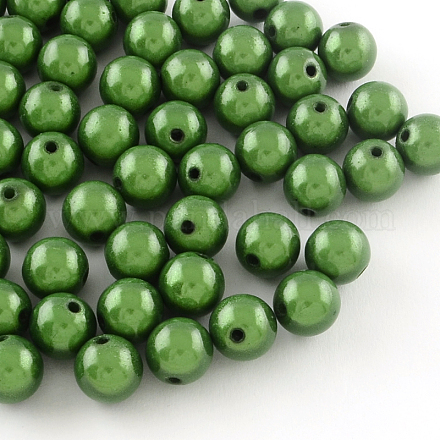 Perles acryliques laquées X-MACR-Q154-18mm-010-1
