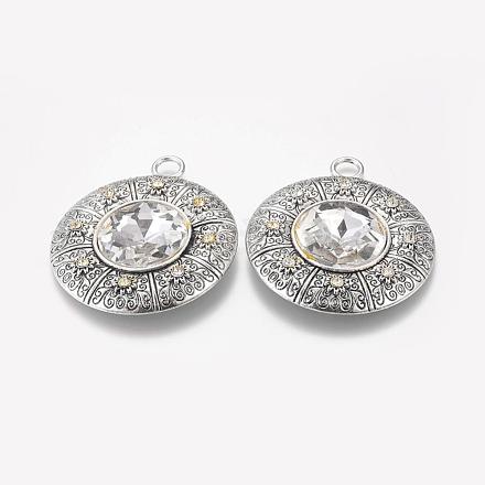 Les accessoires de bijoux pendentif grands victorian X-ALRI-1139-AS-NR-1