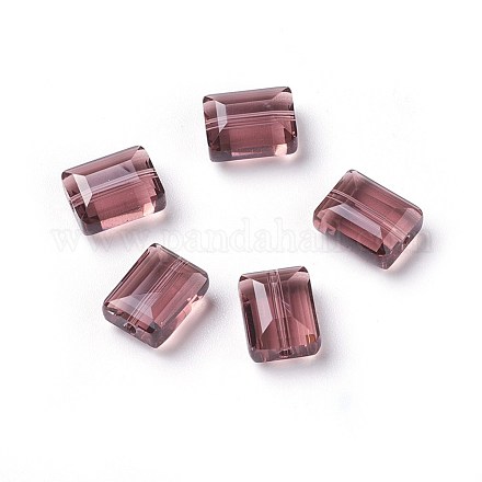 Abalorios de cristal austriaco de imitación SWAR-F060-10x8mm-11-1
