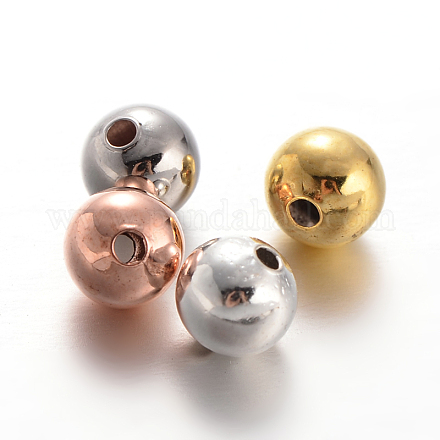 Round Brass Beads KK-L129-39-1