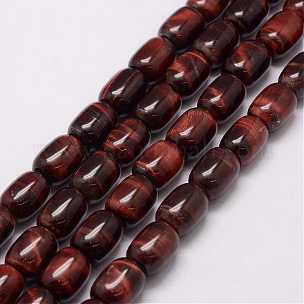 Natural & Dyed Tiger Eye Bead Strands G-P230-31-15x20mm-1