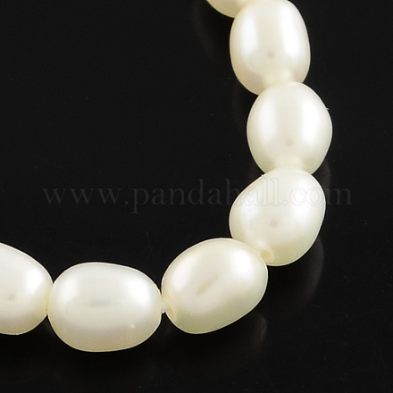 Natural Cultured Freshwater Pearl Beads Strands PEAR-Q003-3mm-03-1