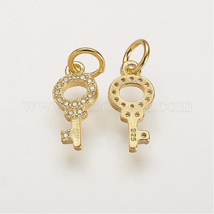 925 Sterling Silver Charms STER-K029-13G-1