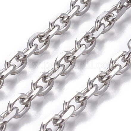 304 Stainless Steel Cable Chains CHS-P007-27P-02-1