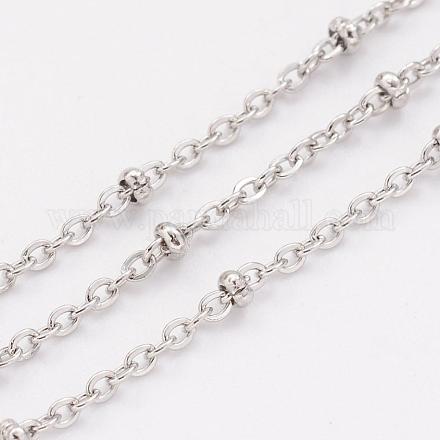 304 Stainless Steel Cable Chains CHS-H007-08P-1