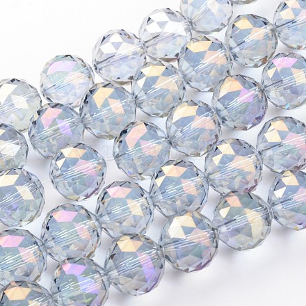 Chapelets de perles en verre électroplaqué EGLA-J140-FR01-20mm-1