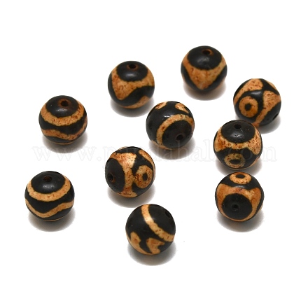 Perles de style tibétain TDZI-D010-03B-06-1