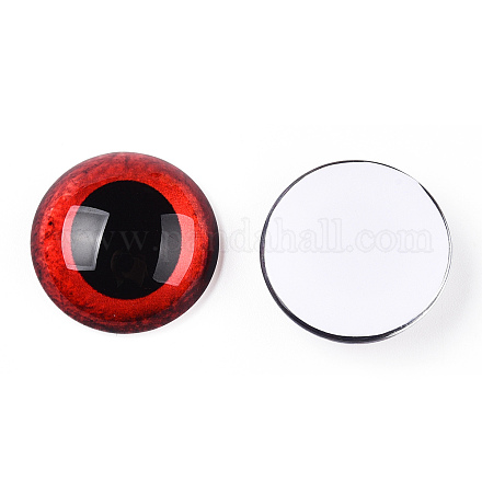 Glas cabochons GGLA-T004-04-D-1