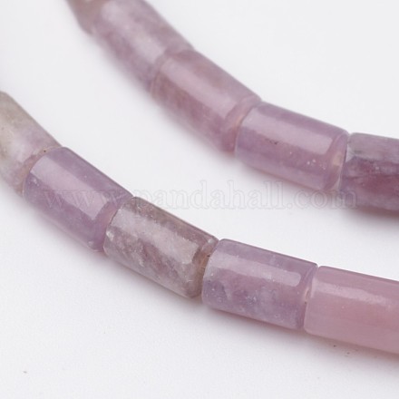 Colonne teints perles de tourmaline rose naturelle brins X-G-K089-A-07-1