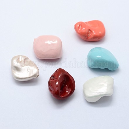 Shell Pearl Beads BSHE-K053-05-1