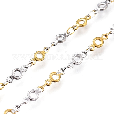 304 cadenas de eslabones de anillo redondo de acero inoxidable CHS-M003-07-1