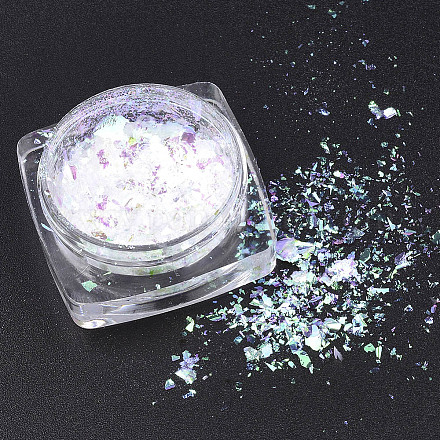 Holographique chunky glitter nail art pigment poussière MRMJ-S015-009A-1