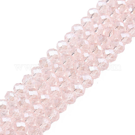 Chapelets de perles en verre électroplaqué EGLA-A034-T4mm-A03-1