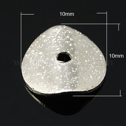Aleación ondulada espaciador perlas X-PALLOY-E096-10x10-N-1