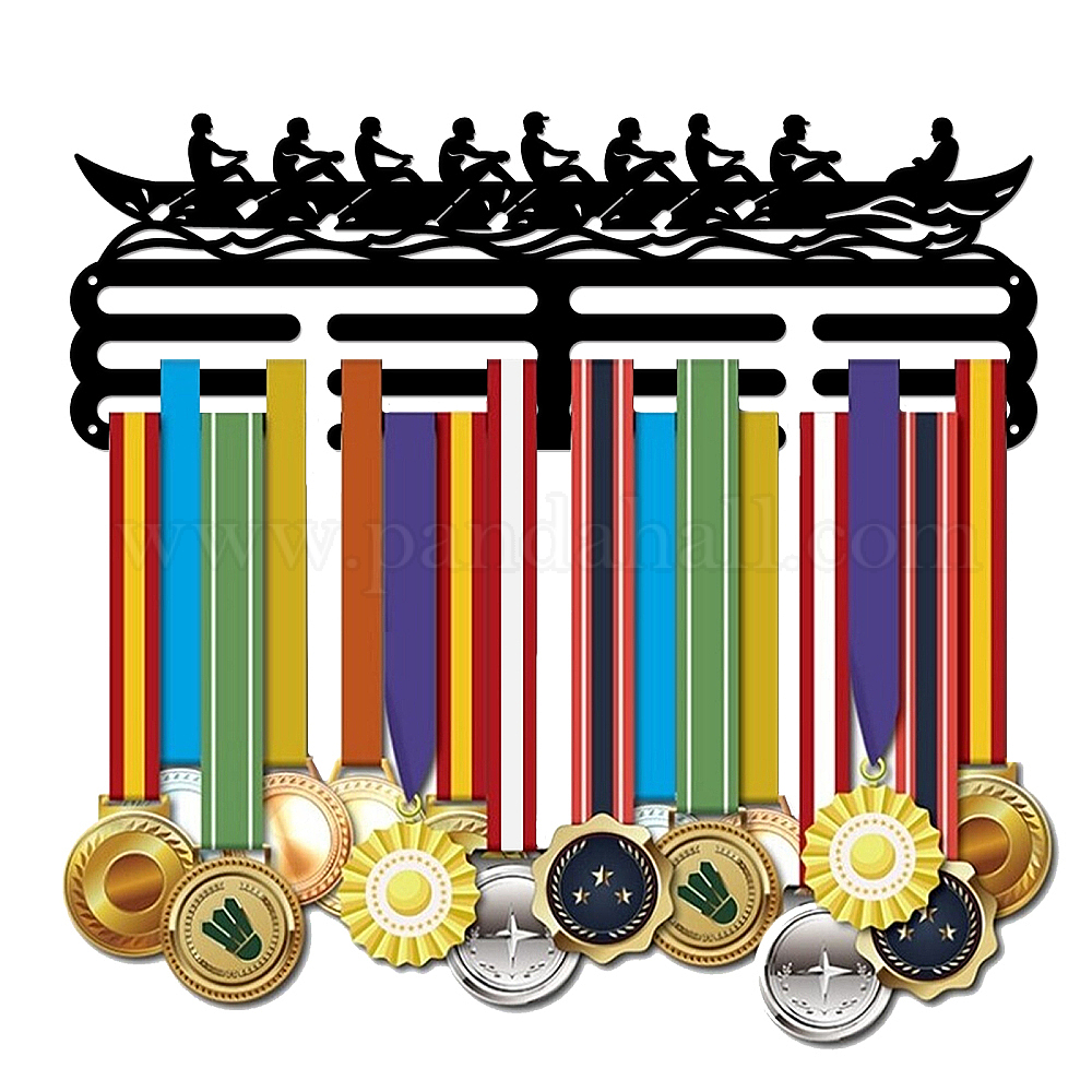 Wholesale SUPERDANT Medal Holder Rowing Medals Display Hanger Black