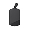 304 Stainless Steel Pendants, Rectangle Charm, Matte, Black, 36.5x20x2.5mm, Hole: 9.5x5.3mm