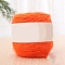 Polyester Knitting Yarn, for Garments Scarves Sweater Shawl Hats, Coral, 200g/skein