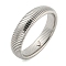 Non-Tarnish 304 Stainless Steel Spring Bangles for Women Men, Stainless Steel Color, Inner Diameter: 2-1/2 inch(6.2cm), 16mm