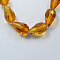 Glass Beads Strands, Faceted, teardrop, Chocolate, 15x10mm, Hole: 2mm, about 48pcs/strand, 27.56 inch(70cm)