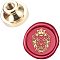 CRASPIRE Wax Seal Stamp Head Lion King Removable Sealing Brass Stamp Head for Creative Gift Envelopes Invitations Cards Decoration
