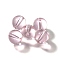 K9 Glass, Imitation Austrian Crystal Beads, Round, Pearl Pink, 5.5x6mm, Hole: 1.2mm