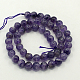 Natural Gemstone Beads Strands G-S033-2