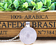 Flat Round with Peace Sign Glass Alloy Pendant Necklaces NJEW-N0051-049B-02-2