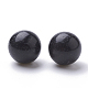 Natural Black Stone Beads G-S289-11-12mm-2