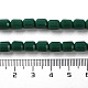 Opache perle di vetro fili GLAA-G112-03F-4